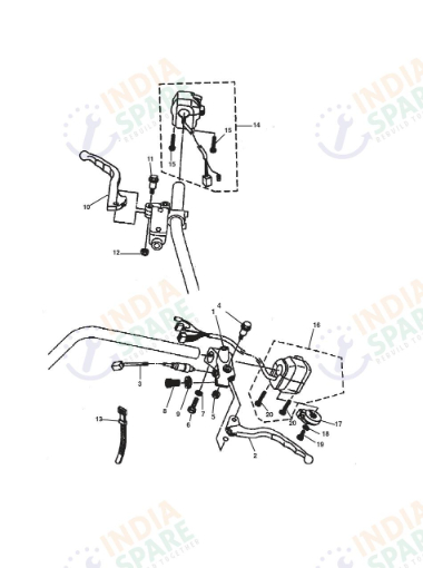 HANDLE SWITCH LEVER